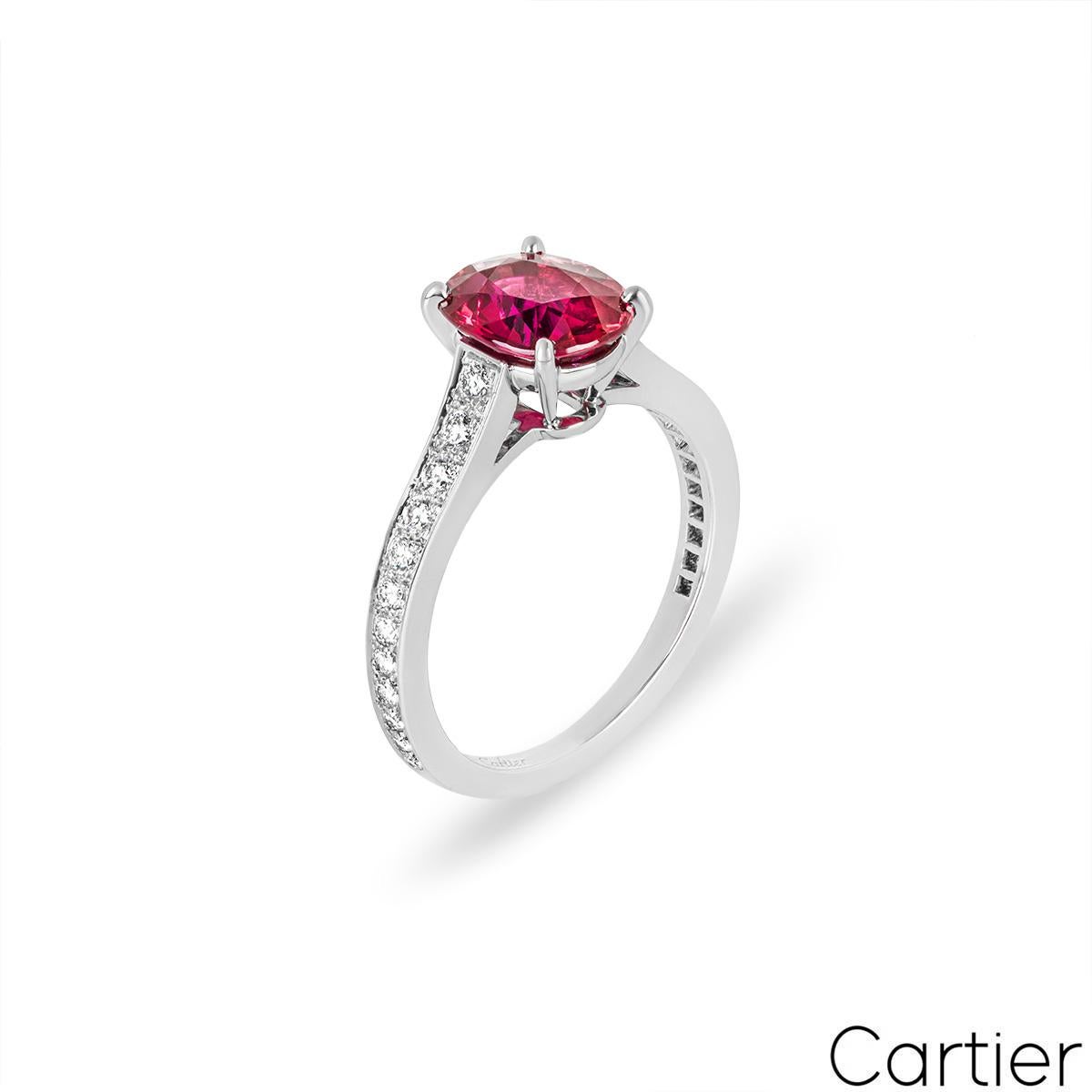 cartier ruby ring price