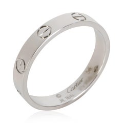 Cartier Platinum Small Model Love Ring