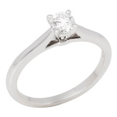 Cartier Platinum Solitaire 1895 Ring
