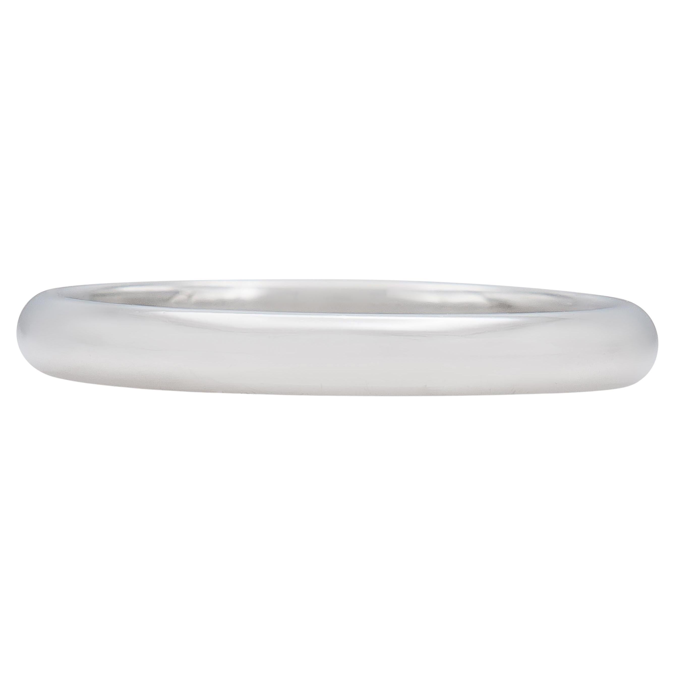Cartier Platinum Wedding Band