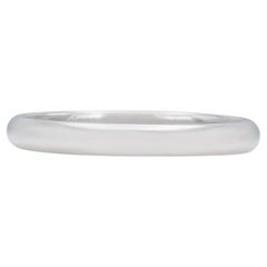 Alliance en platine Cartier