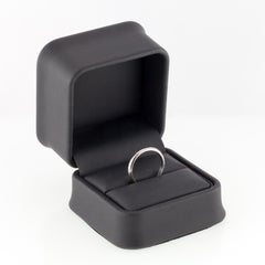 Cartier Platin-Hochzeitsring, Größe 52 (US Größe 6), 2 mm