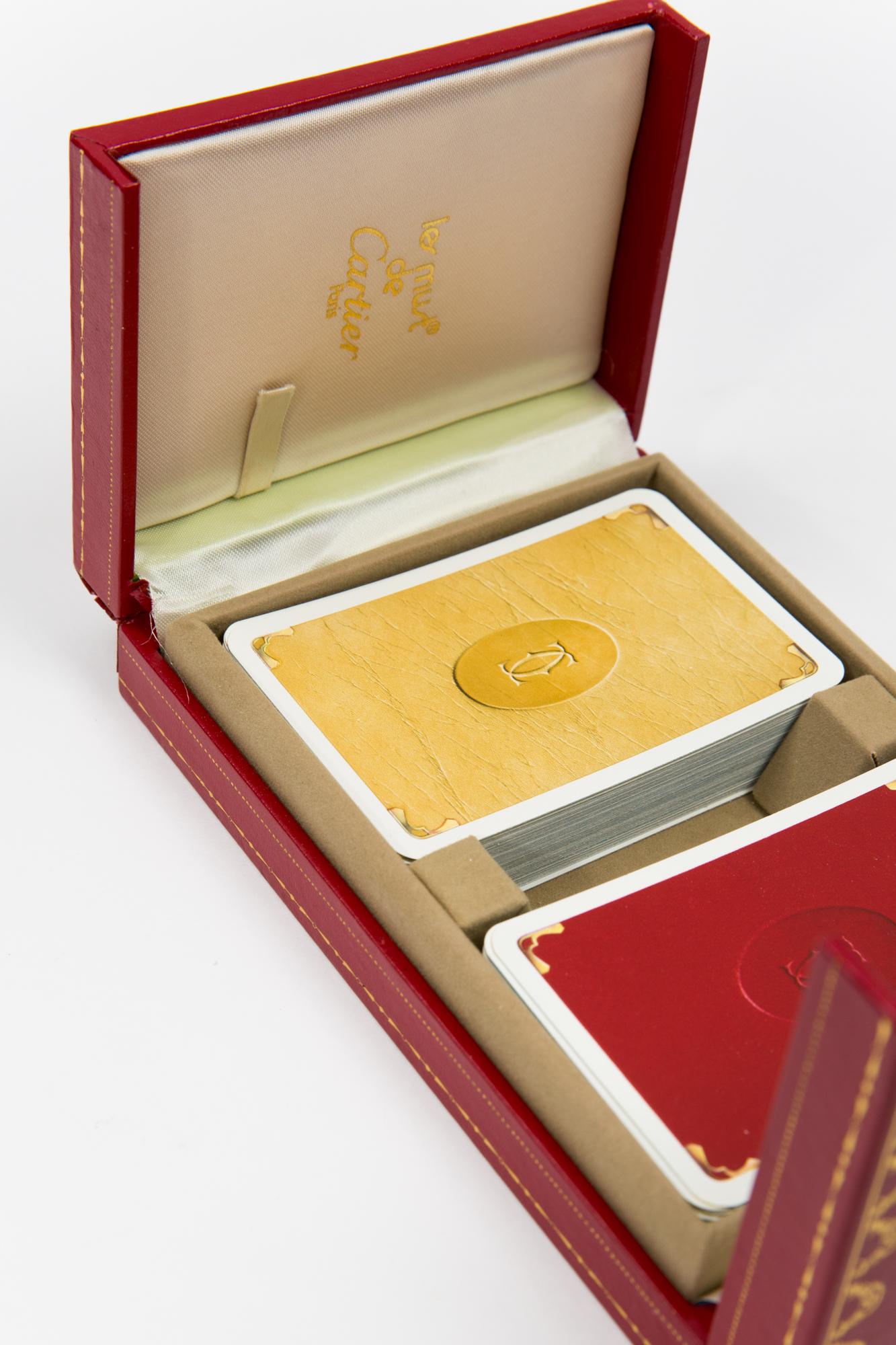 Cartier Playing Cards Box For Sale 2