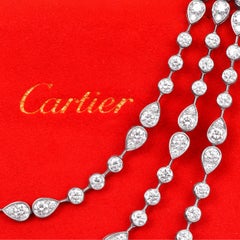 Cartier Pluie de Cartier 26.00 carat Diamond Platinum Necklace