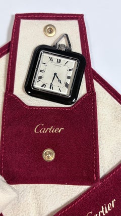 Montre de poche/pendentif Cartier « Montre Carrée », vers 1910-1920