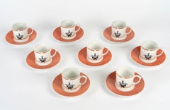Cartier - Porcelain Tableware Coffee Set Maison Venitienne - 8 People
