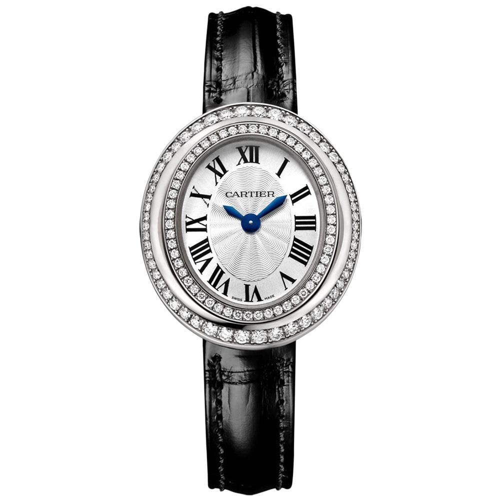 Cartier Pre-Owned Hypnose Watch 18 Karat White Gold Ref. WJHY0004 at ...