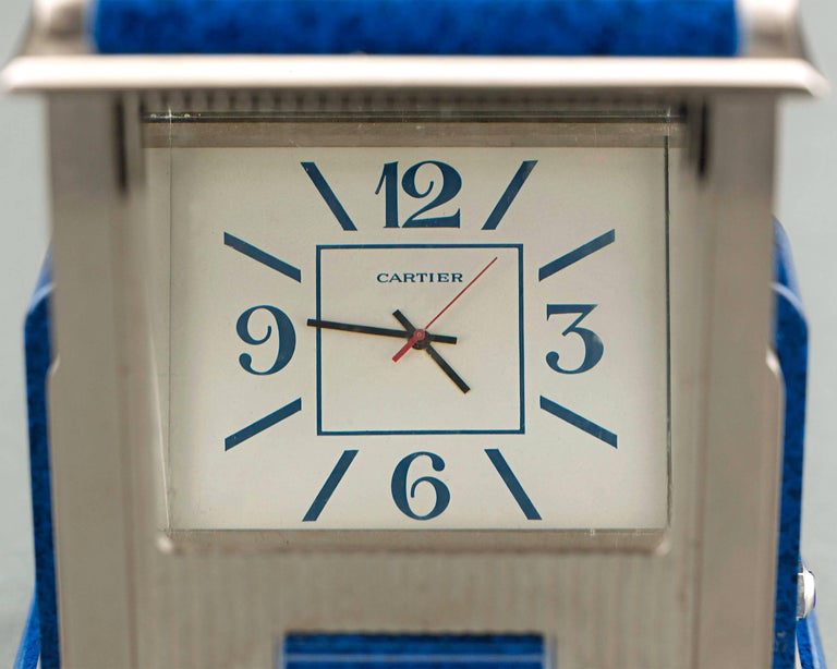Cartier Prism Mystery Clock For Sale at 1stDibs