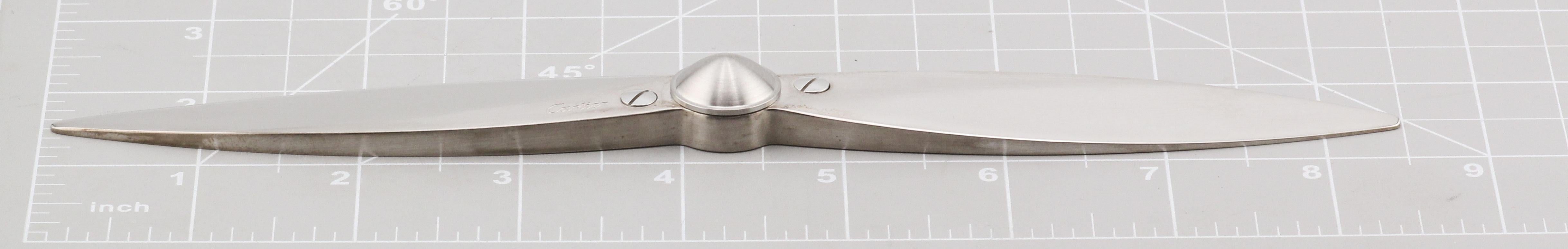 Cartier Propeller Letter Opener w/Box For Sale 4