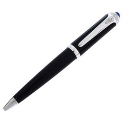 Cartier R De Cartier Black Resin Palladium Finish Ballpoint Pen