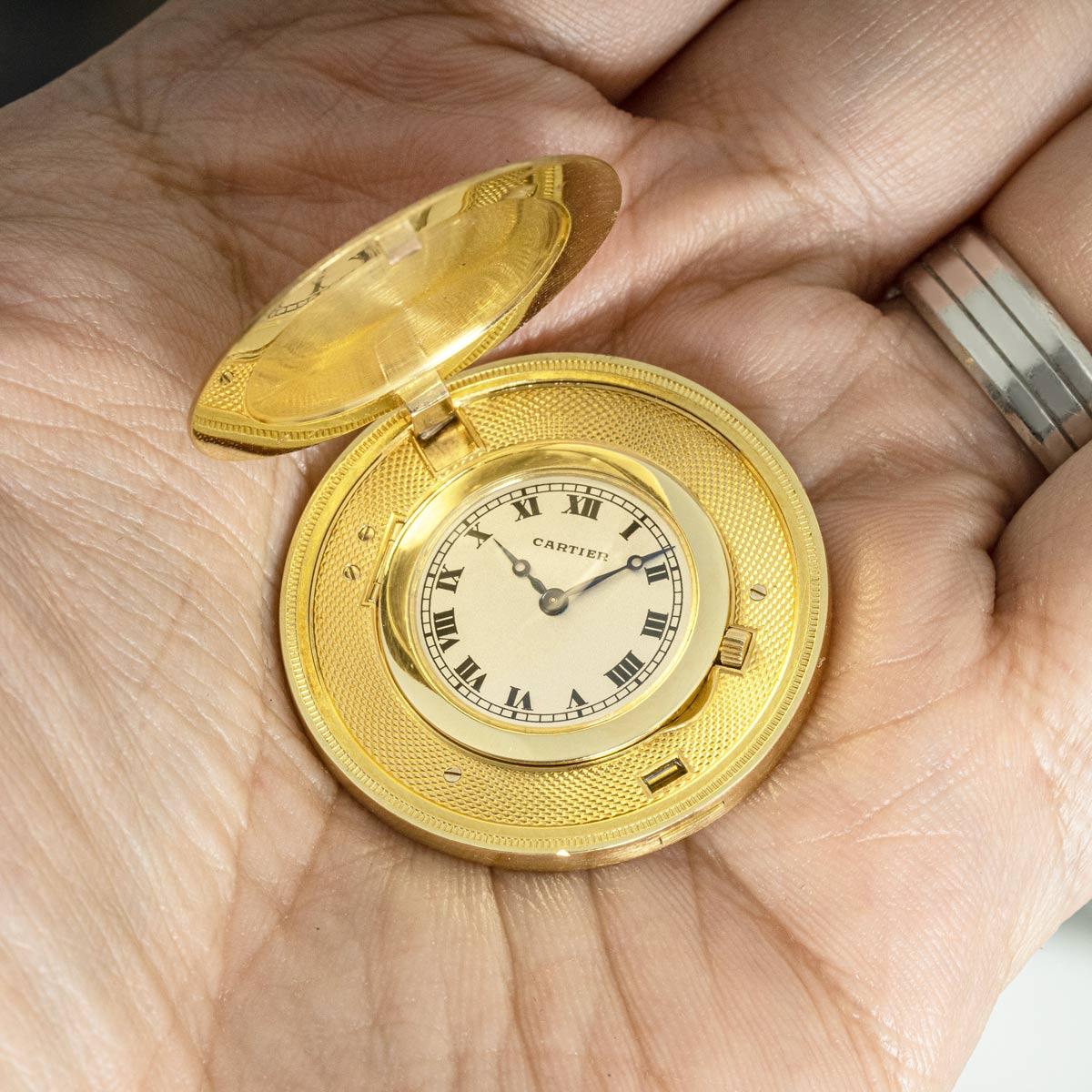 Cartier Rare King George VI Gold Five Pound Coin Watch C1937 For Sale 4