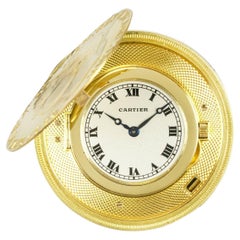Cartier Raro Orologio con moneta d'oro da cinque sterline di Re Giorgio VI C1937