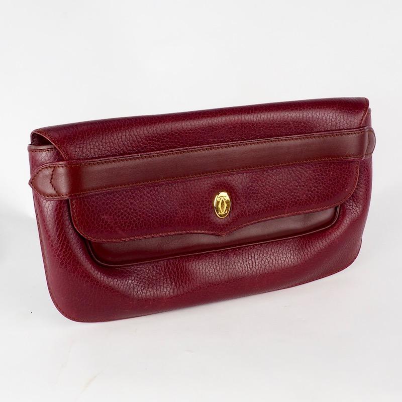 Red Cartier Bag - 4 For Sale on 1stDibs