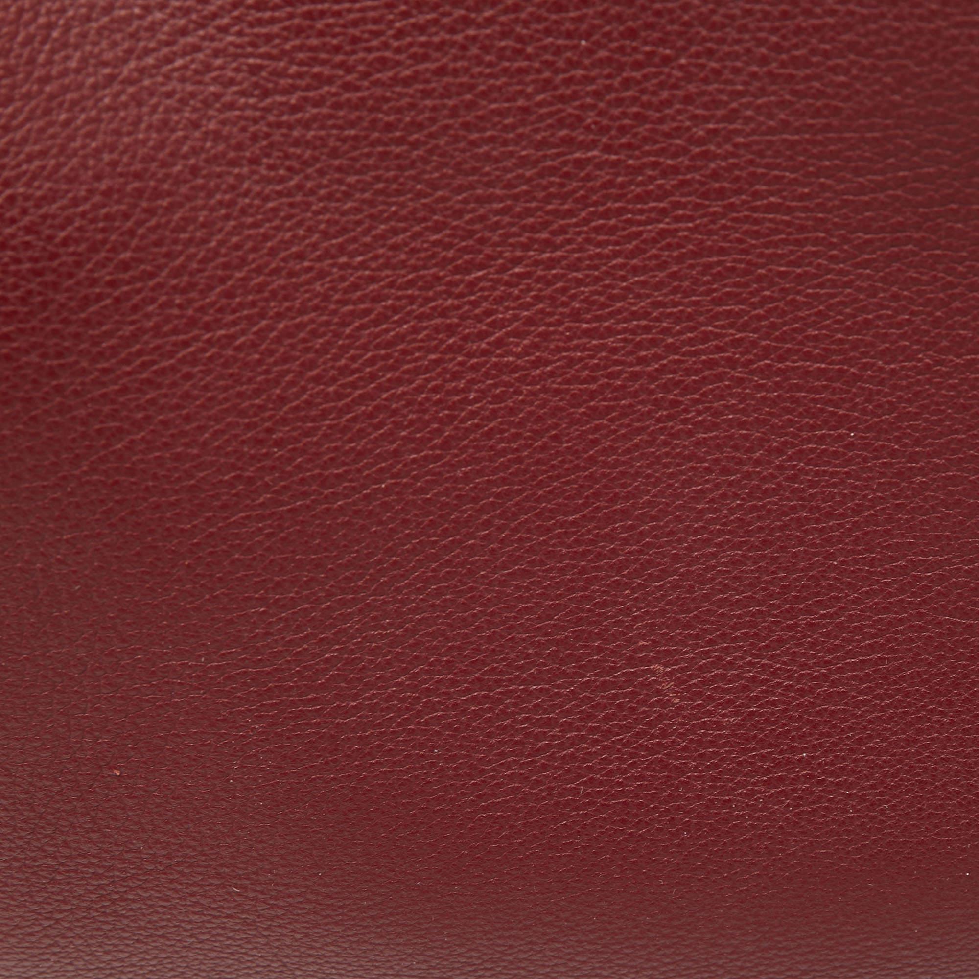Cartier Red Leather C de Cartier Bag 6