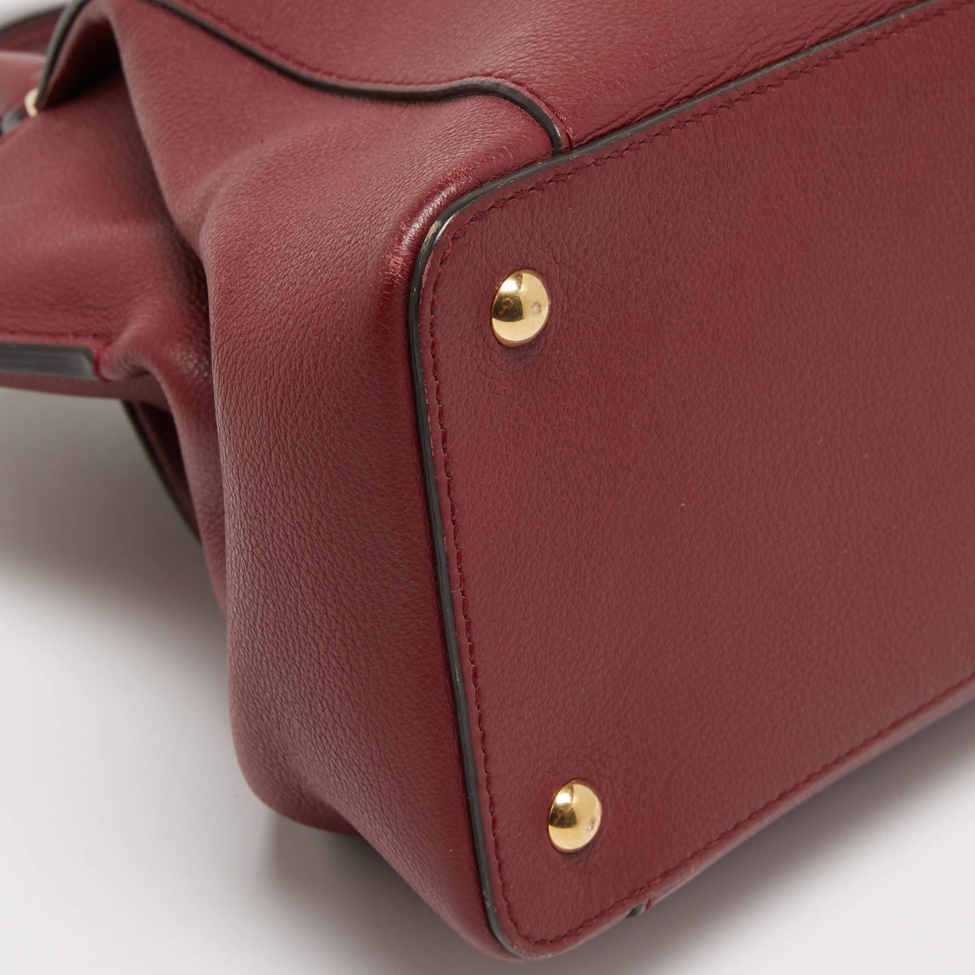 Cartier Red Leather C de Cartier Bag 11