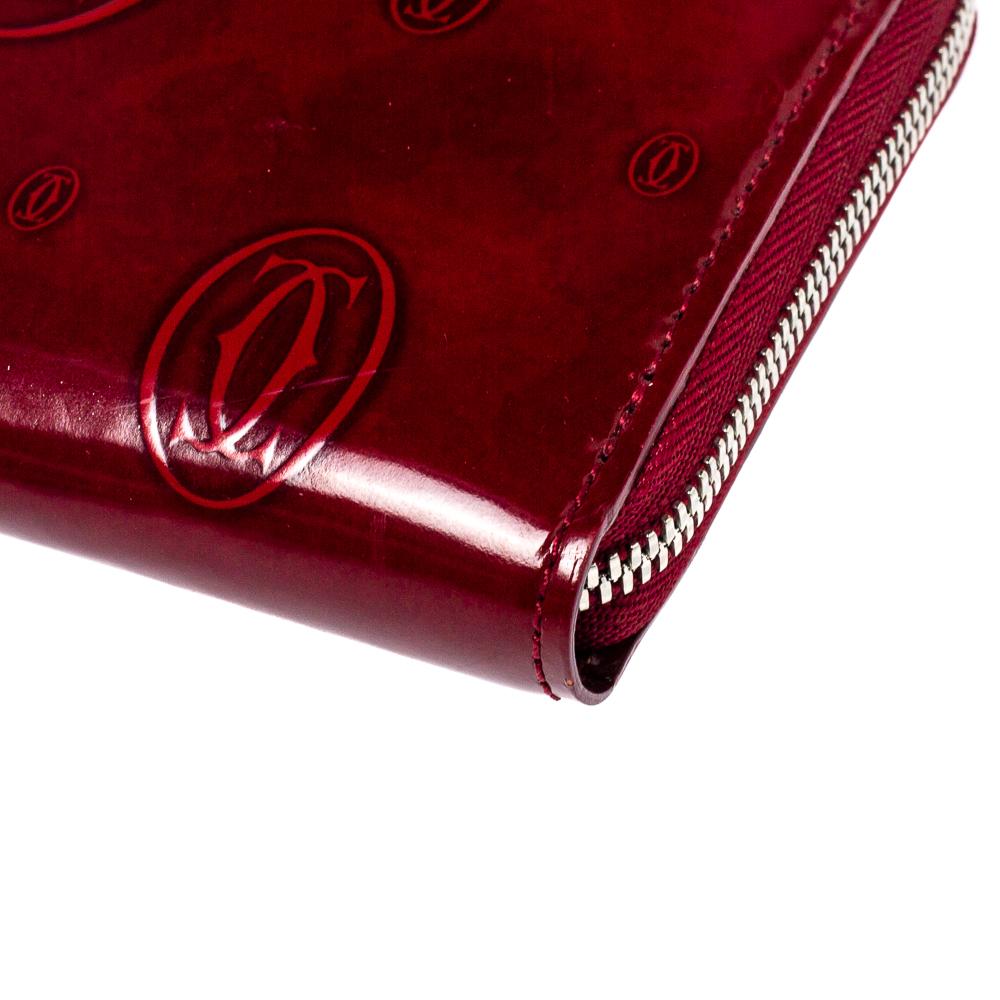 cartier wallet red price