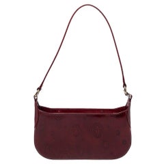 Cartier Red Patent Leather Happy Birthday Baguette Bag