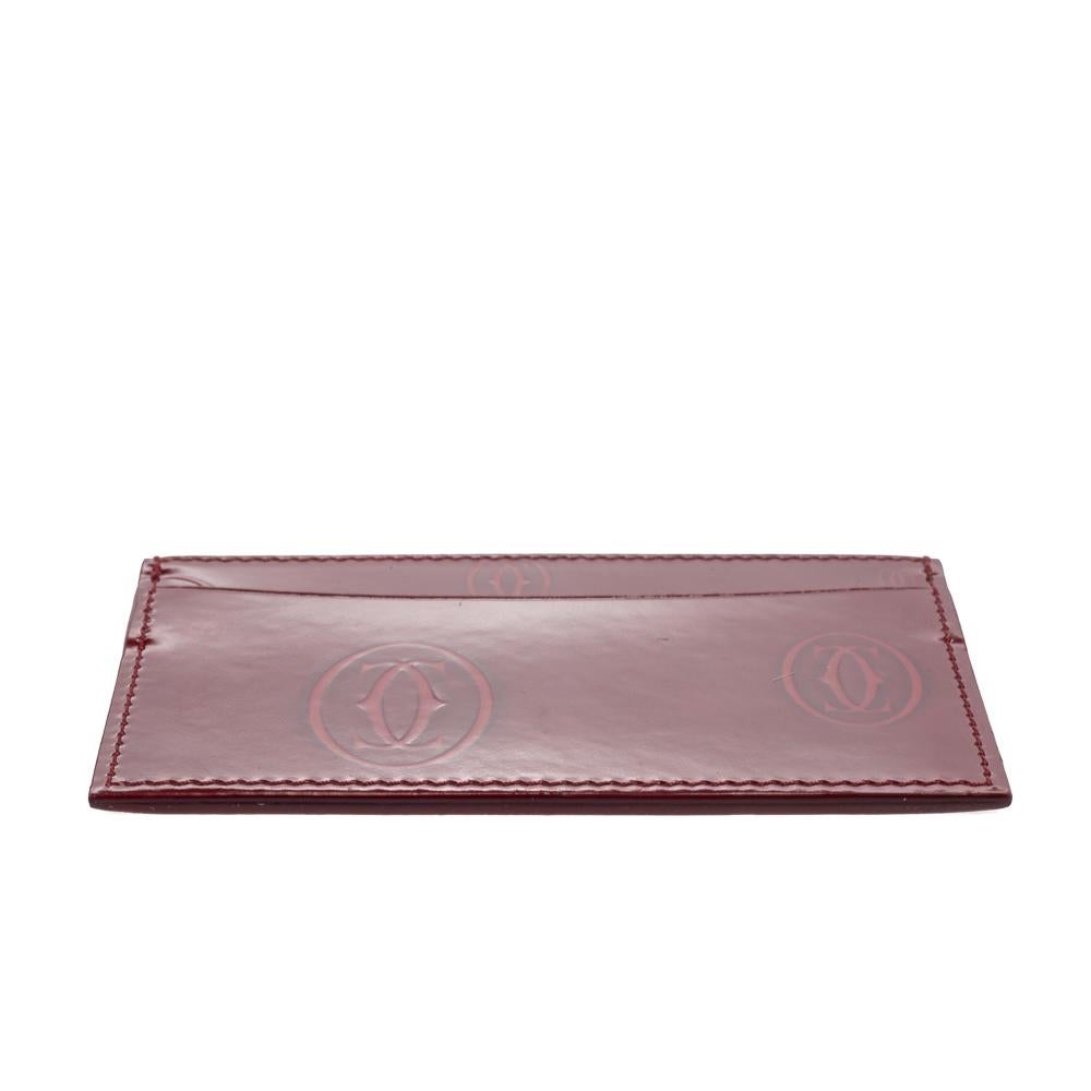 cartier leather card holder