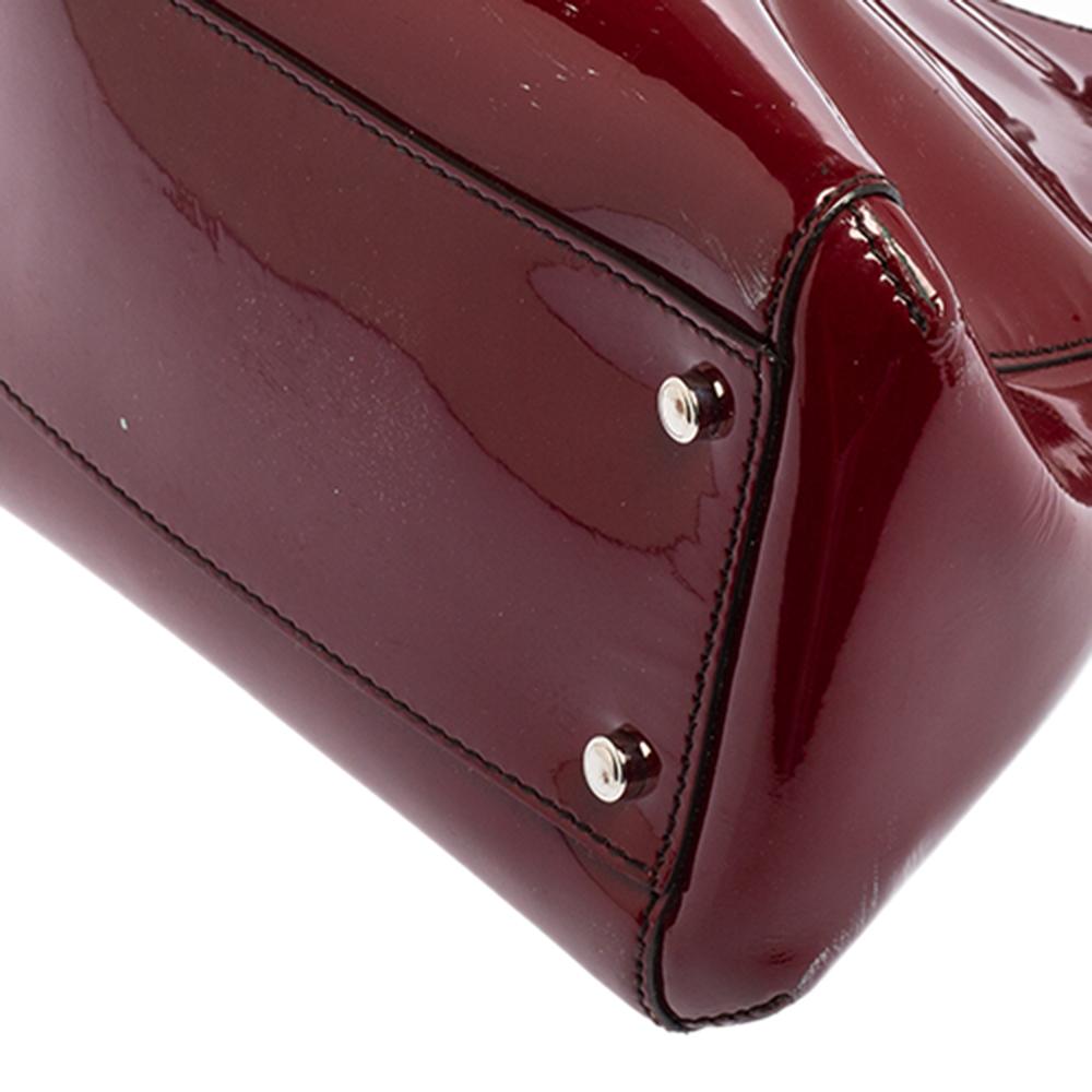 Cartier Red Patent Leather Large Marcello de Cartier Bag 4