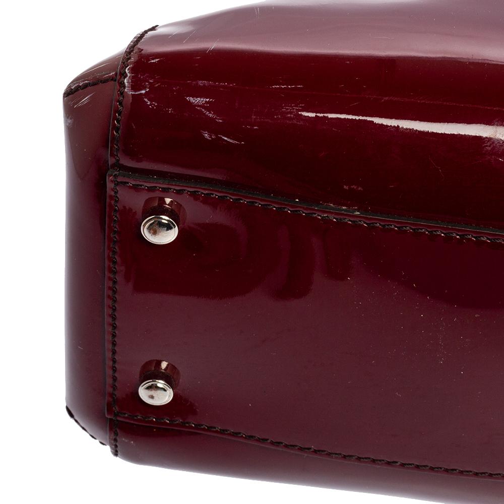 Cartier Red Patent Leather Large Marcello de Cartier Bag 2