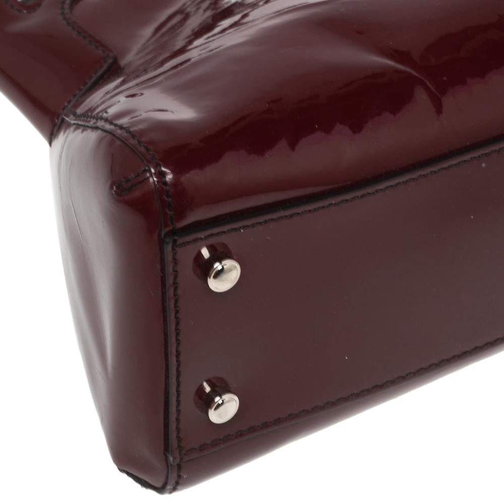 Cartier Red Patent Leather Marcello de Cartier Bag 3