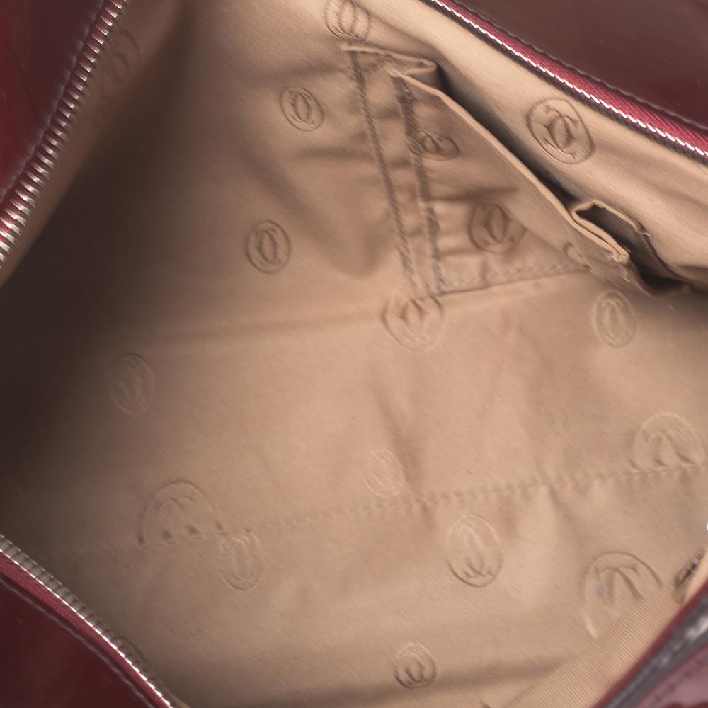 Women's Cartier Red Patent Leather Marcello de Cartier Bag