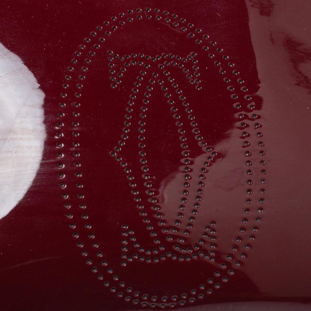 Women's Cartier Red Patent Leather Small Marcello De Cartier Bag