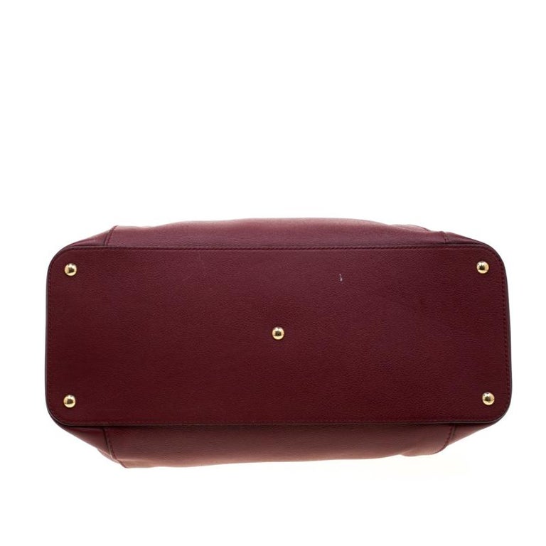 Cartier Red Taurillon Leather Medium C De Cartier Bag For Sale at ...