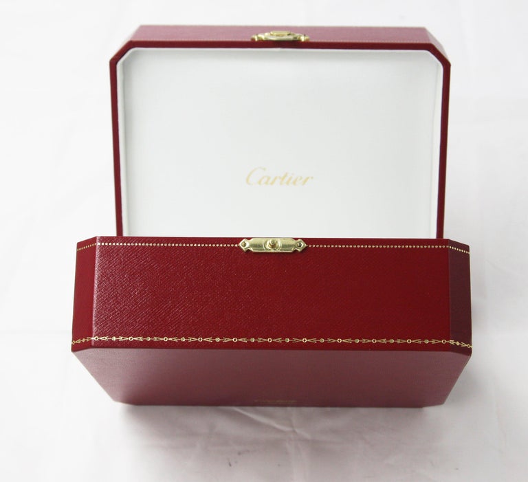 Cartier Red Watch Box at 1stDibs cartier watch boxes