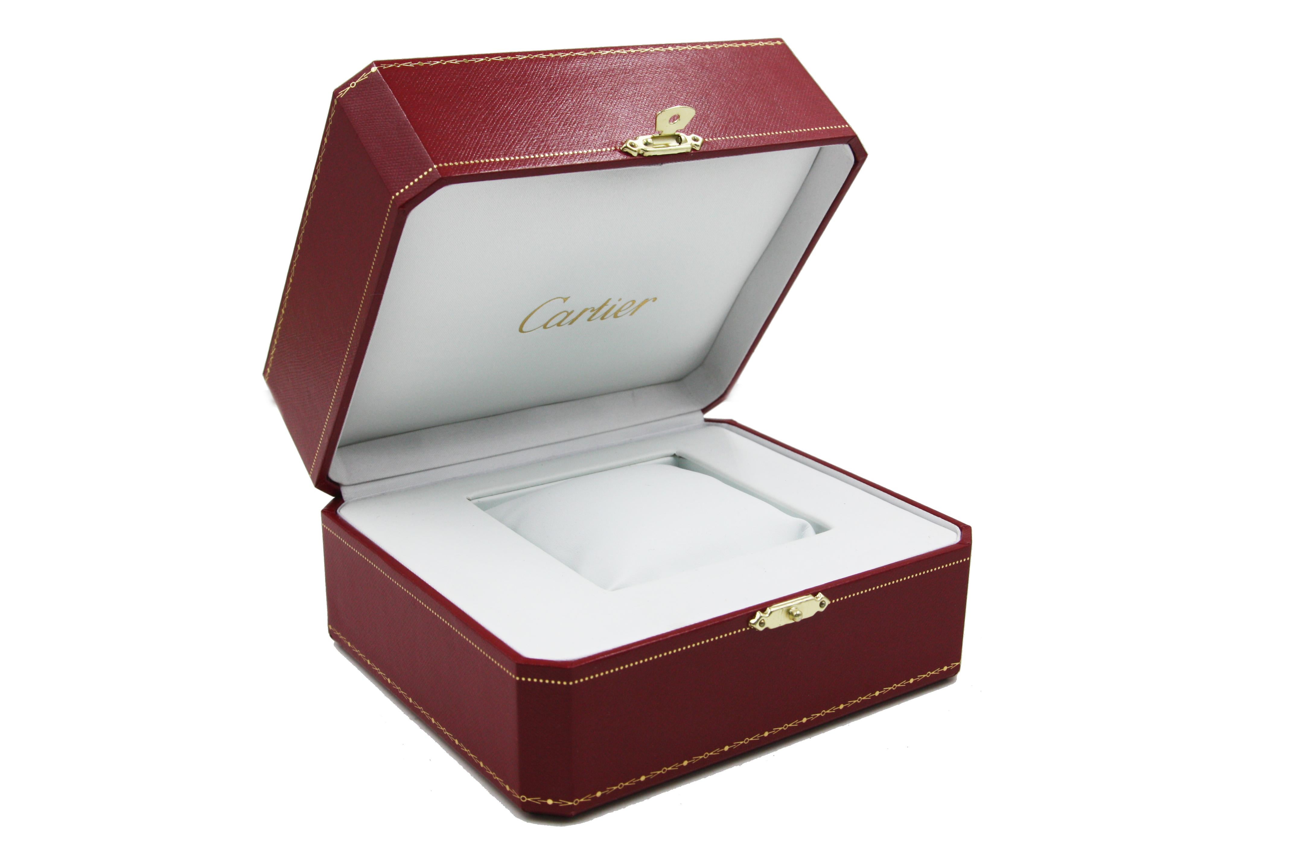 Cartier Red Watch Box In New Condition In New York, NY