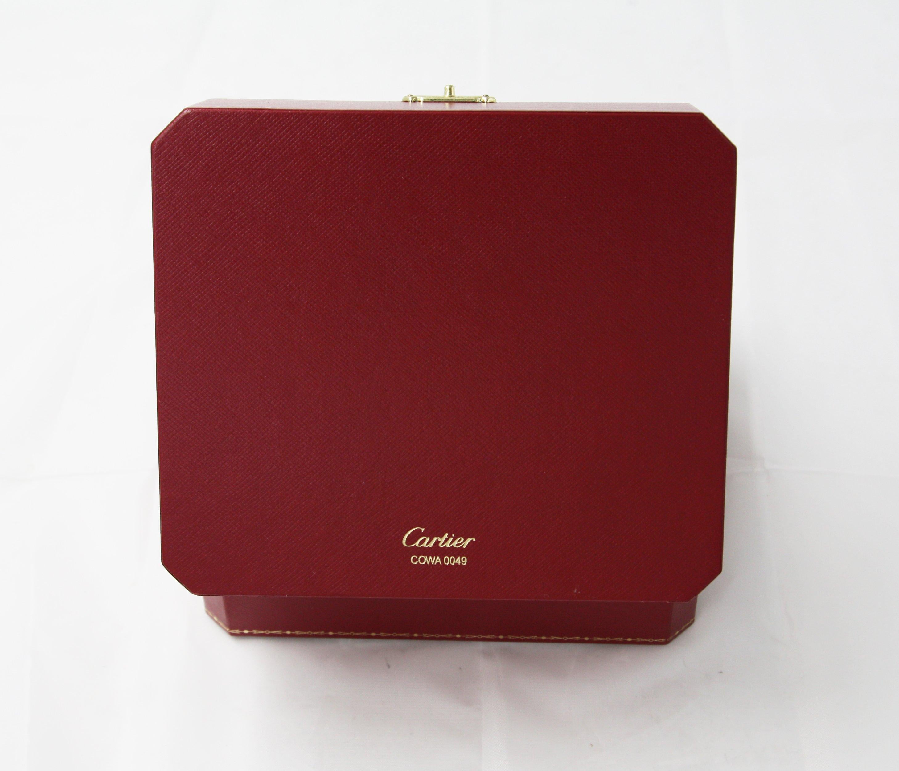 Cartier Red Watch Box 3