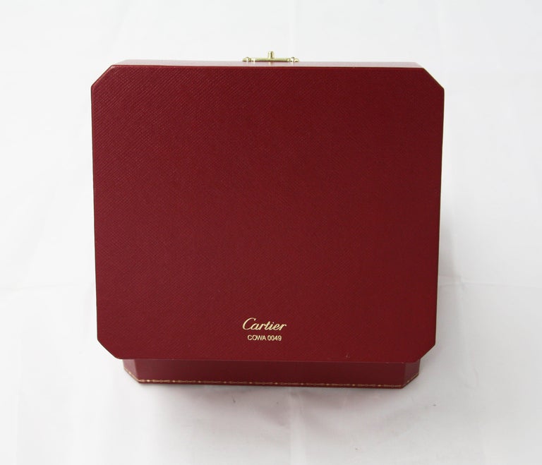 Cartier Red Watch Box at 1stDibs cartier watch boxes