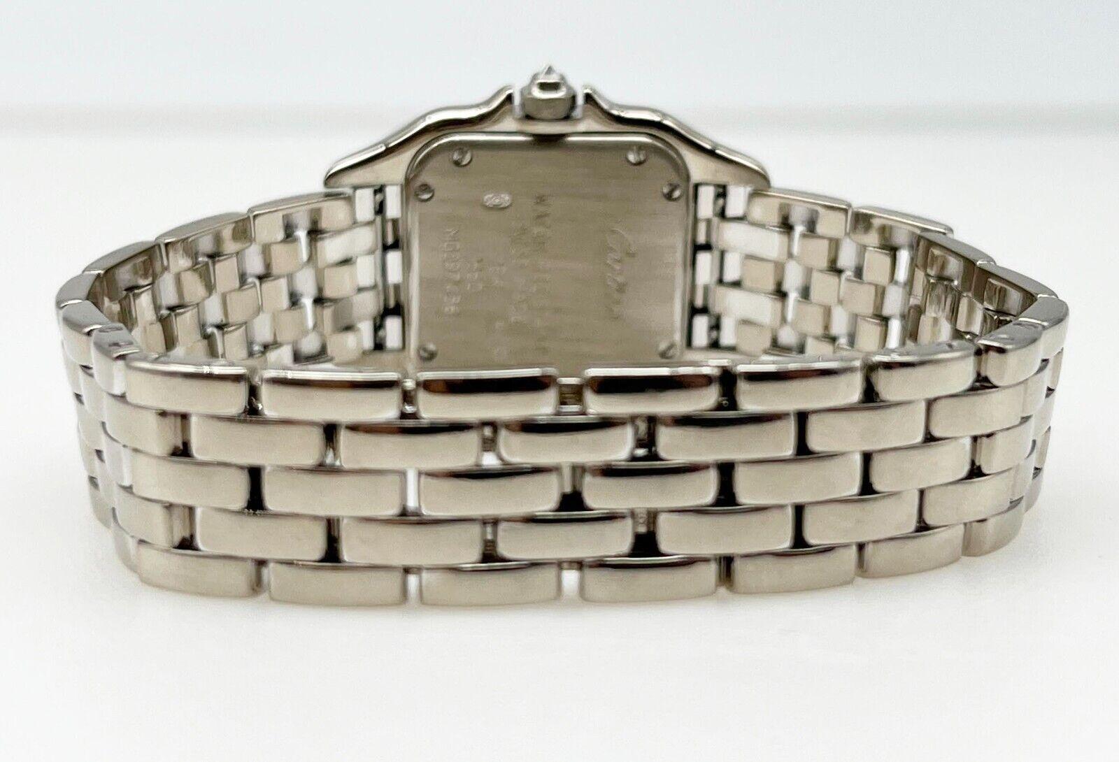 Cartier Pantera 1660 Mujer Bisel Diamante Oro Blanco 18K Corte redondo en venta