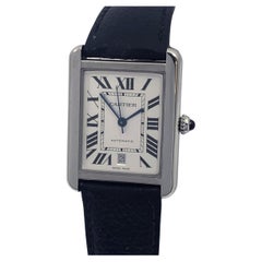 Cartier Ref 3800 Acciaio XL Tank Solo Orologio da polso automatico