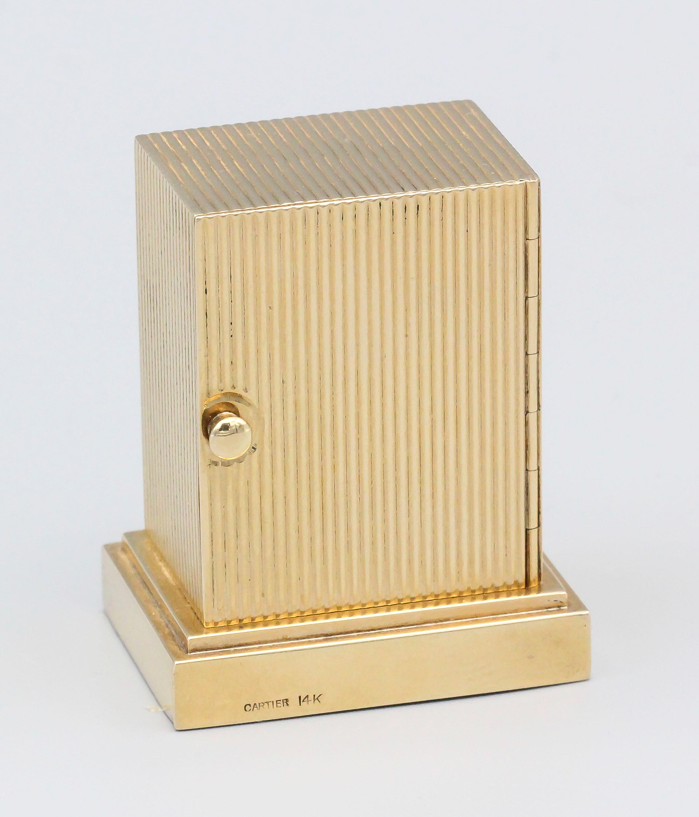 gold clock desk
