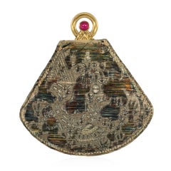 Cartier Retro hand mirror pendant