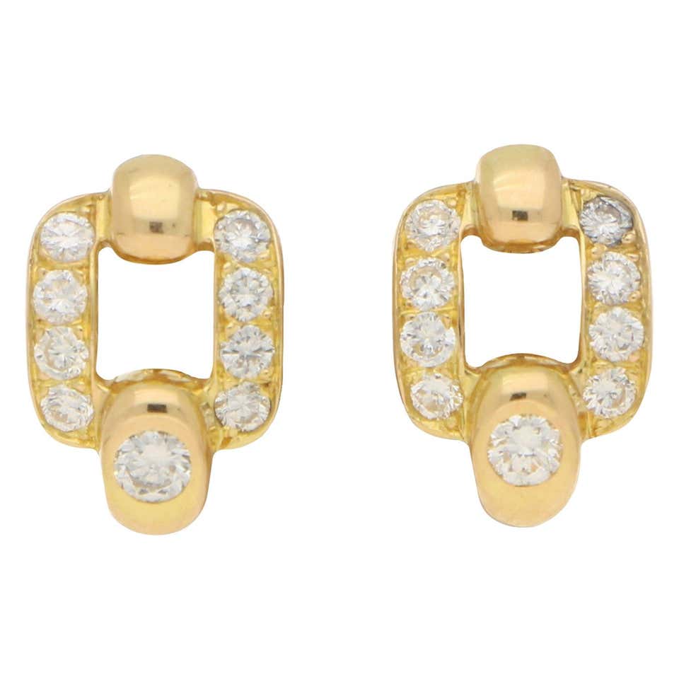 Cartier Stud Earrings - 31 For Sale at 1stdibs