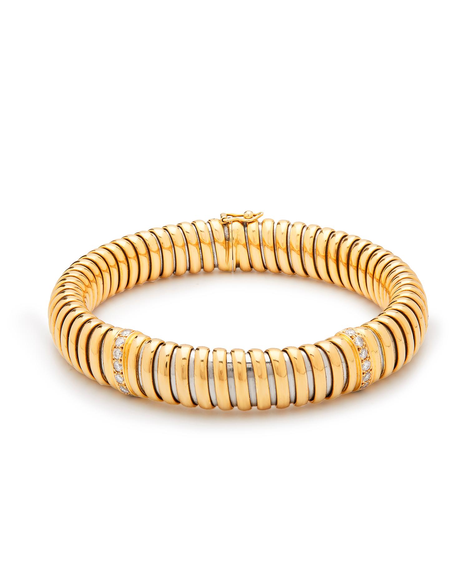 Brilliant Cut Cartier Rhapsody diamond bracelet