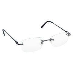 Cartier Rimless Eyeglasses in Black Titanium