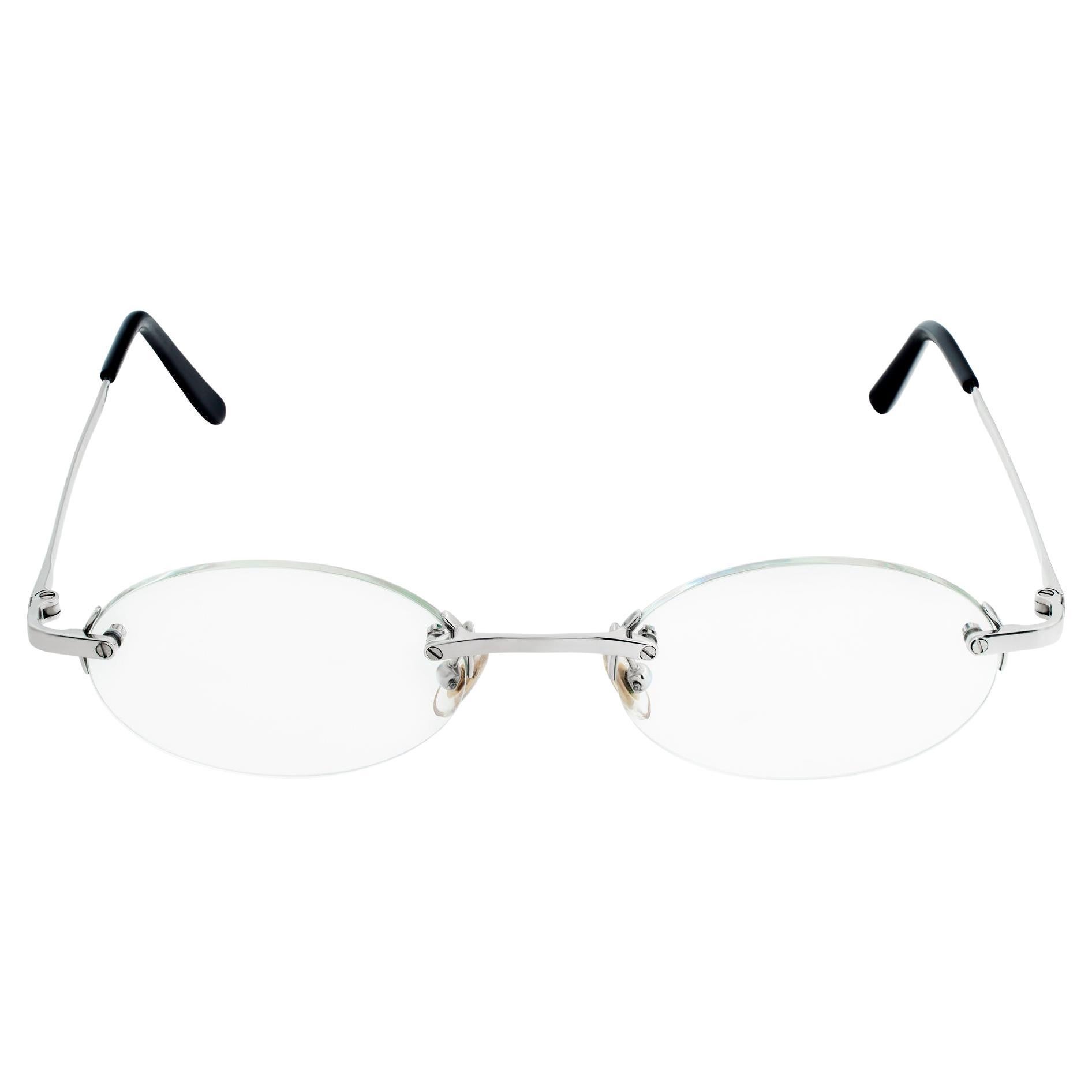 Cartier Rimless Eyeglasses in Titanium