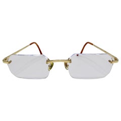 Cartier Rimless Logo Glasses 