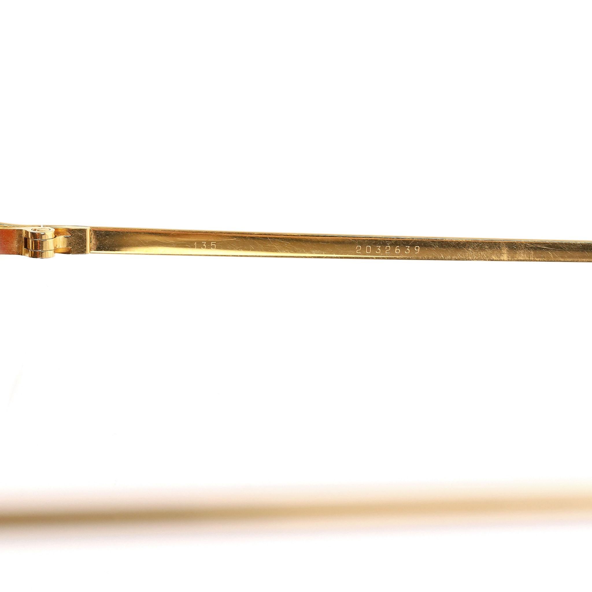 Cartier Rimless Oval Sunglasses 4