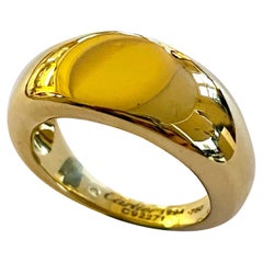 Vintage Cartier Ring, 18 Karat Yellow Gold for Man, Signet Ring