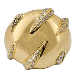 Cartier  Ring Diamonds 18 Karat Rose Gold.