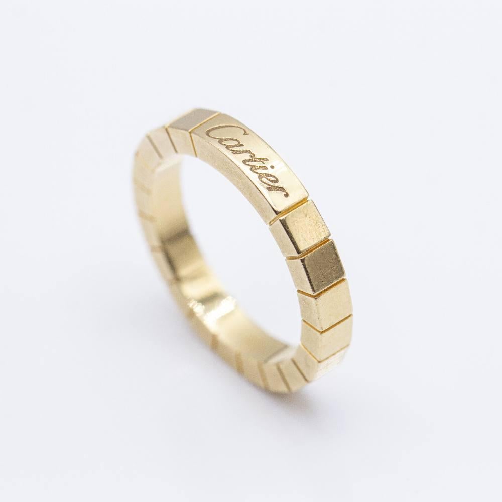CARTIER Ring LANIERE Collection In Good Condition For Sale In BARCELONA, ES