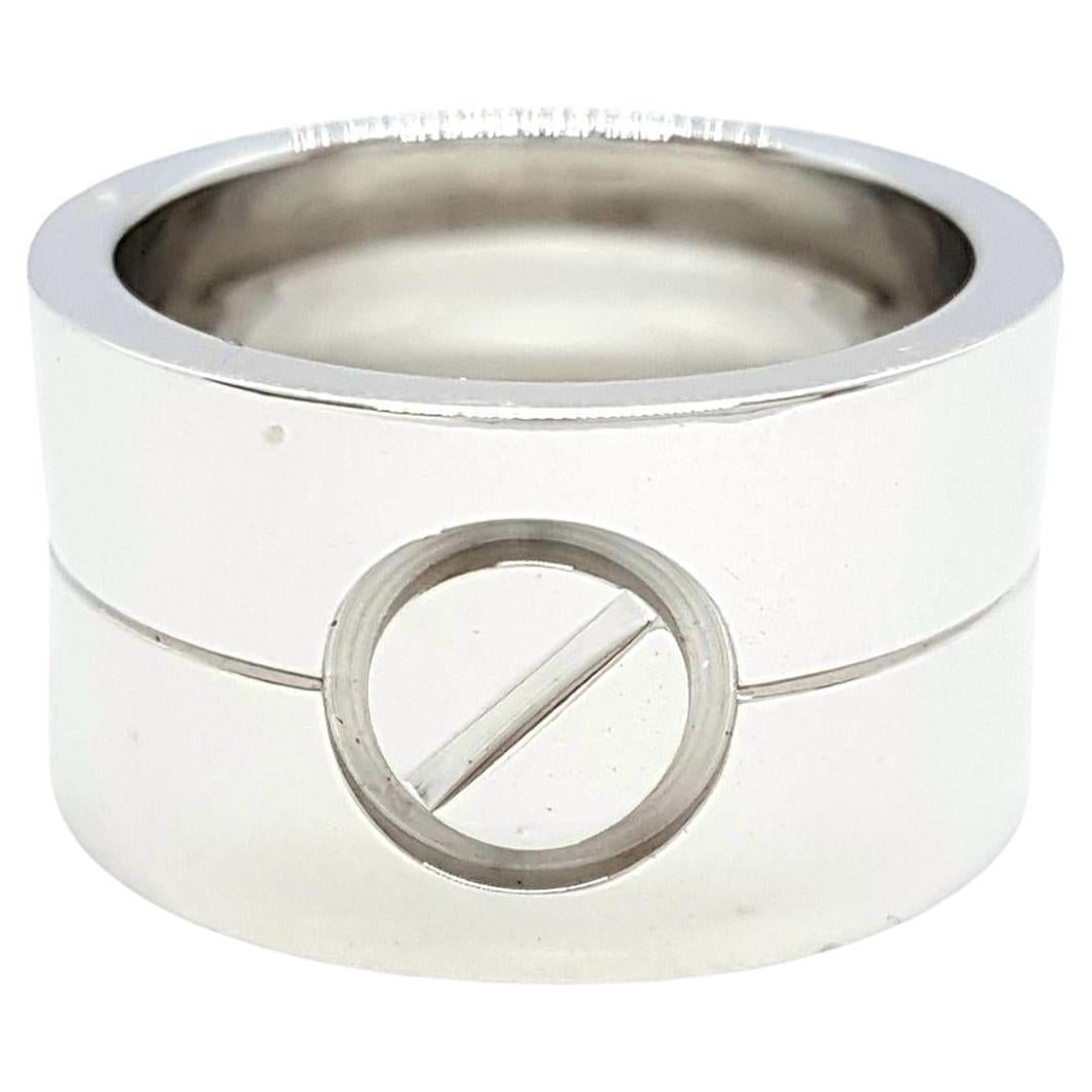 Cartier Ring Love White Gold