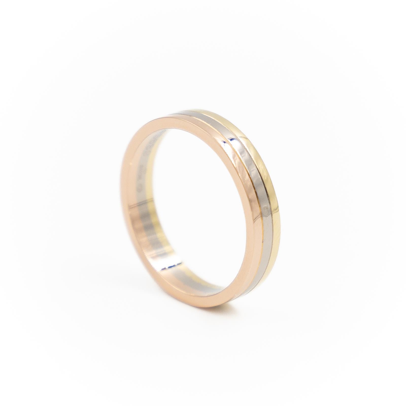 Women's Cartier Ring Trinity Yellow Gold