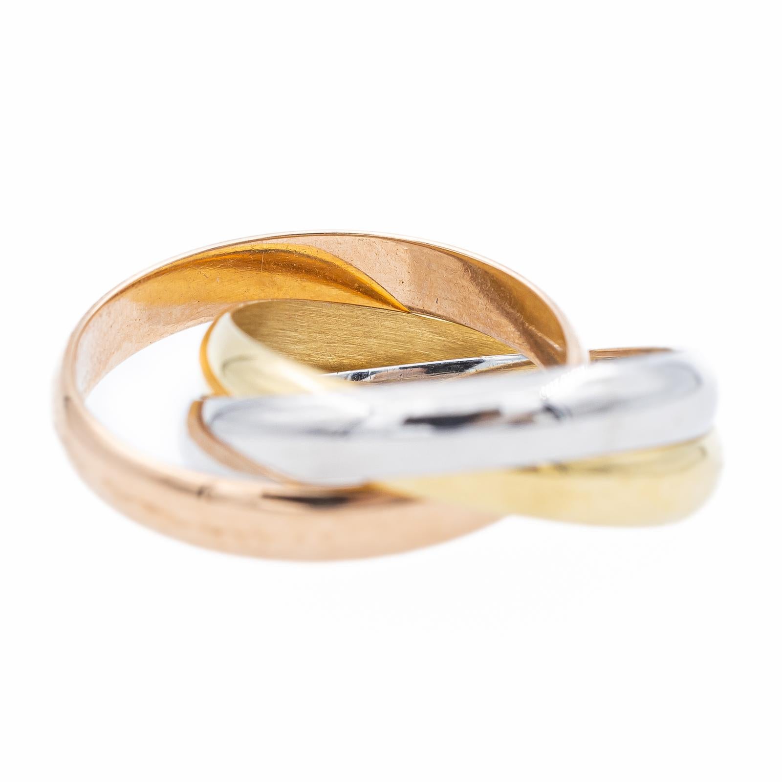 Cartier Ring Trinity Yellow Gold 3