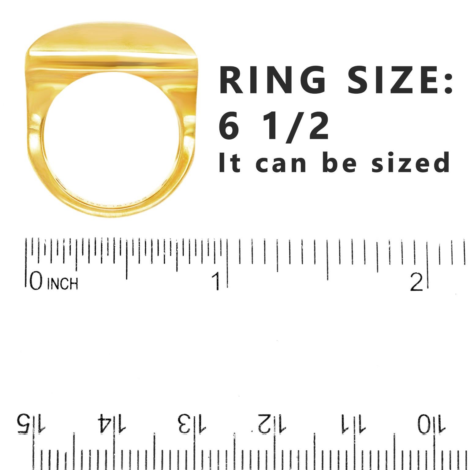 Women's or Men's Cartier Ring Yellow Gold