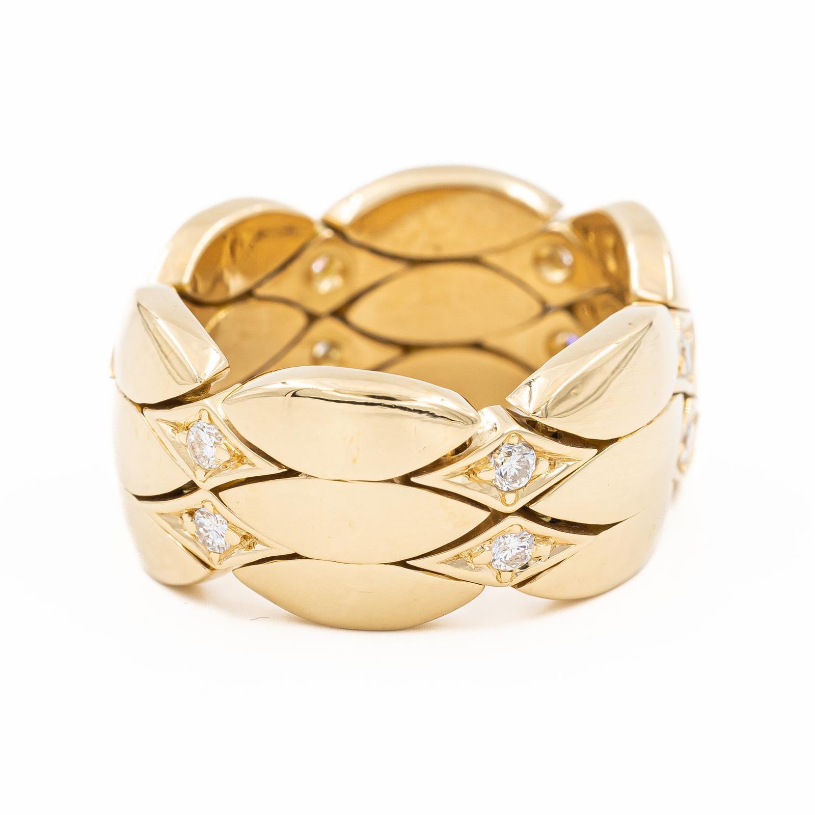 Cartier Ring  GelbgoldDiamant (Brillantschliff) im Angebot